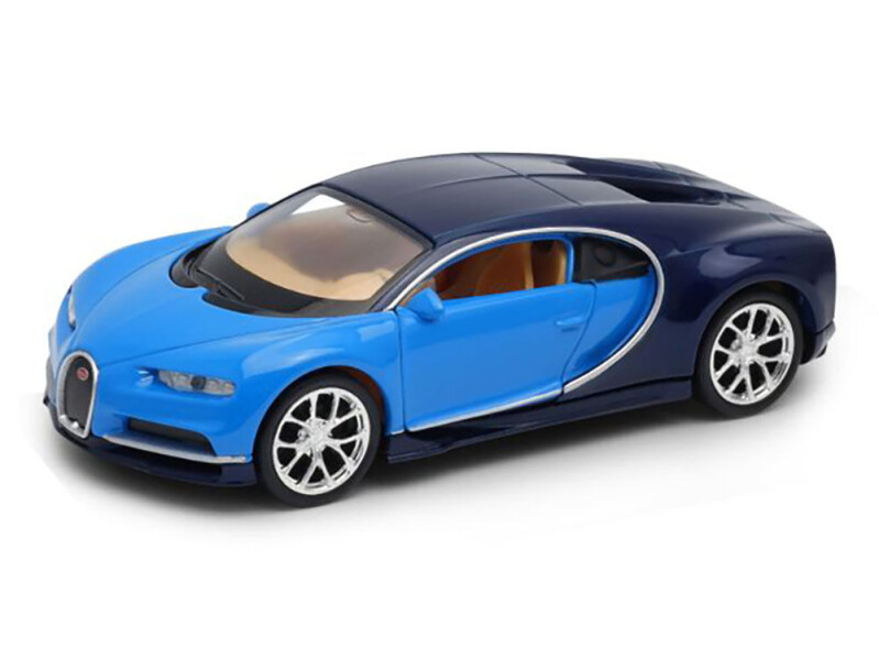 Welly Bugatti Chiron 1:34 modré